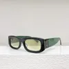 Designer de moda óculos de sol policarbonato metal retangular 5525 mulheres luxo óculos de sol anti radiação e anti reflexivo óculos de sol