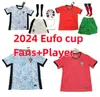 24 Euro Cup Soccer Ronaldo JOAO FELIX Portuguese Jerseys RUBEN NEVES DIOGO PORTUGIESER Portugal Football Shirt Team Men Kids Kit