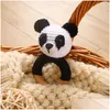 Mobiler# Mobiler Baby Panda Coghet Rattle Teether Toys Music Rattles For Kids Wood Babies Gym Montessori Childrens Mobile Crib Gift Dhl0u