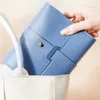 Jewelry Pouches Storage Bag Earring Portable Foldable Leather Case Travel Roll A