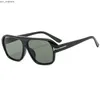 2023 Nuovi occhiali da sole a forma di T Box TF Brand Same Sunglasses Street Shooting Occhiali versatili