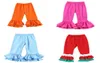 Girls Solid Ruffle Pants 17 Color Toddler Baby Trousers Kids Casual Clothes Girls Autumn Cotton Splice Pants Teen Casual Custom Ou7530379