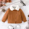 Giacche MALCIKLO Giacca da bambino con cerniera Giacca casual a maniche lunghe Cardigan Cappotto invernale per neonato Primavera Autunno Outwear