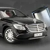 1 24 E-Class E300 L Alloy Car Model Simulation Diecasts Metal Vehicles Car Model Sound and Light Collection Childrens Toys Gifts 240306