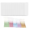 30 Sets Tabs DIY Lesezeichen Dekor Student Supply Blanko Leseseitenmarkierungen Acryl 240227