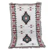 Couvertures tribales, tapis d'extérieur indien, couverture de pique-nique de Camping, style Boho, décoratif de lit, à carreaux, de canapé, de voyage, avec pompons, 240304