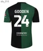 Maglie da calcio Coventry Hare Sheaf Gyokeres Godden Hamer 2024 Home Blu Uomo Bambini Kit Maglie da calcio Top FutbolH240307