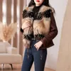 Fur And Integrated Haining For Women's Winter 2023 New Small Fragrant Style Imitation Mink Coat 764075