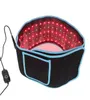 Corps minceur ceinture 660NM 850NM soulagement de la douleur perte de graisse infrarouge rouge LED dispositifs de thérapie par la lumière grands coussinets portables Wraps ceintures19169337809