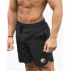 Męskie szorty męskie szorty fitness Shark Summer Jogger Shorts Men Patchwork Running Sport Trening Szybki suchy trening Siłownia Sportowe krótkie 230607 240307