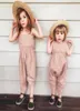 15T Summer Toddler Kids Baby Girl Romper Sleeveless Solid Strap Jumpsuit Elegant Cute princess clothing Boho beach Outfits6154330
