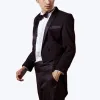 Suits Erkekler Takım Smokin Performans Takım Sihirbaz Elbise Takım Vintage Çifte Kesilmiş Smokin Swallowtail Takım Evre