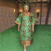 H D African Clothes For Women Traditional Embroidery Dresses Bazin High quality Party Wedding occasion 240226