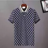 Popularna designerska koszula polo Summer Men koszule haftowane litery luksusowe męskie polo koszulę tee tee w stylu Anglii koszule man tops azjatycki rozmiar m-xxxl