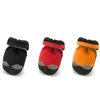 Wodoodporne buty dla psów dla pensów odblaskowe dla sportu górskie podeszwy PVC dla małych średnich dużych kotów 240228