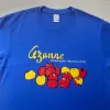 T-Shirts Style rétro impression de fruits, été décontracté T-Shirts hommes femmes manches courtes couverture en coton ample col rond 80s 90s T-Shirts graphiques