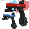 Gun Toys Electric Ball Blaster Splatter Ball Blaster laddningsbar automatisk Gel Ball Blaster för vuxna utomhusspel Leksaker för ACT YQ240307