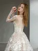 Nouvelle robe De mariée a-ligne pour mariée princesse chérie avec manches complètes détachables sur mesure grandes tailles robes De Novias