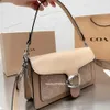 Borse a tracolla firmate Tabby Borsa tote Borse di lusso Moda donna Cross Body Grande capacità Alta qualità Classic Soft Hobo Flap Leat