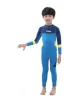 Mayo Kız 2.5mm Şnorkel Mayo Boy Neopren Surf Wetsuit Sualtı Dalış Takımı Denizanası Tüpü Çocuklar Mızrak Bezi Banyo Giyim