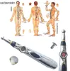 Health Care Electric Meridians Acupuncture Magnet Therapy Instrument Massage Meridian Energy Pen Massager Facial Care Tool9516225