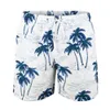 Akyu Men's Shorts Printed Swim Trunks for Adult Loose Fitting and Awkward Prevention 2024 New Casual Beach Pants Hot Spring Mens Large Size