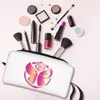 Kosmetiska väskor tomorrowlands väska kvinnor söt stor kapacitet elektronisk dansmusik makeup fodral skönhet lagring toalettartiklar
