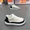 Fashion Casual Corduroy Breathable Height Increased Flat Platform Sport Shoes Running Men Sneakers Winter Plush Board 240307