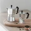 Kaffebryggare av italiensk typ av aluminium Mocha Espresso Percolator Pot Coffee Maker Moka Pot Espresso S Maker Espresso Machine 240307