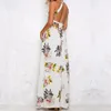 Casual Dresses Summer Women 2024 Bohemian Floral Print Maxi Dress Beach Long Sexy Off Shoulder Backless Split Party Vestidos Boho