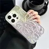 Cell Phone Pouches Colorful Dream Fireworks Star Phone Case Pro Pro Max Gradient Laser Pattern Shockproof Soft Back CoverH240307