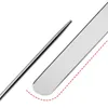 Makeup Brushes Portable Stainless Steel Mixing Stick Wear-resistant Multi-purpose Silicone Double Head Scraper Multifunction Durable