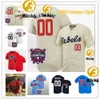 Ethan Groff Jackson Ross Ole Miss Jersey Mens 3 Andrew Fischer 1 Treyson Hughes 9 Ethan Lege 7 Luke Hill Ole Miss Rebels Camisas de beisebol costuradas personalizadas