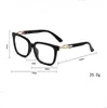 Simple designer sunglasses for women pc frame reading glasses classic goggle high quality sun glasses eyewear 5501