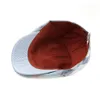 Beret Classic England Style Farbe Plaid für Männer Frauen lässig Unisex Sport Caps Baumwollhüte Boina Casquette Flat Cap