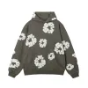 Designer Hoodie Men's Sweatshirt Fashion Hip Hop Hooded Floral Print Design Hoody mens Cotton Sweatshirt Oversized