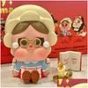 Слепая коробка Оригинальный Popmart Crybaby Lonely Christmas Series Mystery Фигурка Kawaii Baby Xmas Украшение дома Подарочные игрушки Sad Drop Dh0Zl