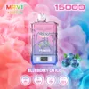 MRVI Puffing 15000 Puff 15K Bar Disposable Vape Electronic Cigarette With LED Digital Screen Display Airflow Adjustable DUAL Mesh Coil Puff 10K Vape Pen