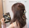 60 teile/los DIY Einfache Multi Acryl Hinterkopf Haar Clips Verschiedene Farben Haar Krallen Haar Styling Werkzeug Zubehör HA10366588094