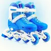 Çocuklar Sline Roller Skates Diz Dirsek Padleri ile Tam Set Kask Koruyucu Dişleri Erkek Kızlar İçin Yeni Başlayan Spor Kabarcıları 4 Tekerlekler Patenler 240227