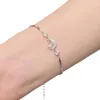 Bracelets personnalisés en forme de lune, artisanat léger et polyvalent, petits et populaires, cadeaux de saint-valentin, nouvelle collection