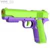 Gun Toys 2024 Neue MJT-Gravity Carrot 1911 Granatenwerfende Kinderspielzeugpistole, Repetierjunge USP-Pistole kann Spielzeugpistole abfeuern YQ240307