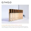 OTWOO 8 colores base líquida maquillaje corrector blanqueador hidratante control de aceite cuidado impermeable 240228