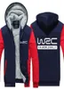 2019 inverno com capuz wsc fia world rally homens mulheres engrossar outono hoodies roupas moletom com zíper jaqueta de lã com capuz streetwear5863095