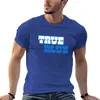 Polo da uomo T-shirt True Blue Taglie forti Top Felpe da uomo