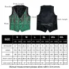 Gilets Design unique vert rouge Paisley gilet pour homme d'affaires mode Slim Fit robe hommes gilet cravate broche pince boutons de manchette ensemble