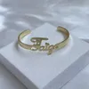 Duoying anpassade namn armband personlig design ditt namn armband rostfritt stål guld för barn smycken gåva 240227