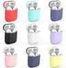 custodia protettiva in gomma morbida in silicone liquido antiurto per apple airpods 1 2 3 custodia per auricolare wireless pro con tappo antipolvere1413300