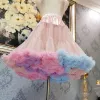Rock MAGOGO Daily Boneless Rainbow Underskirt Soft Yarn Candy Support Cotton Cloud Violent Lolita Petticoat