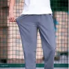 Panelli della tuta Spring Autumn Men Pants Joggers Streetwear Sweat Traccia sudore casual jogging di pantaloni grigio blu nera harem in pile maschio pile